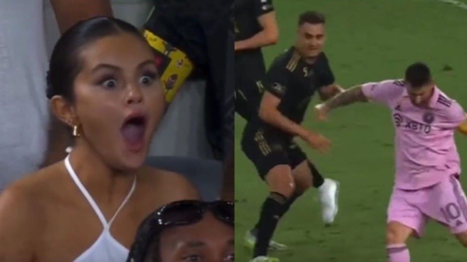 Bëhet viral reagimi i Selena Gomez kur Messi humbi golin e Inter Miamit kundër Los Angeles FC