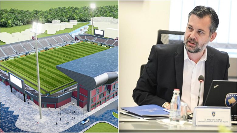 E thotë ministri i sportit Çeku: Brenda pesë viteve në Kosovë planifikohet të ndërtohen dhe rinovohen 27 stadiume