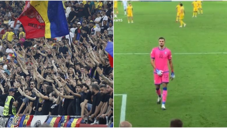 Rumunët nuk i ndalën ofendimet deri në fund të ndeshjes, Aro Muric i përshëndeti në mënyrë të veçantë