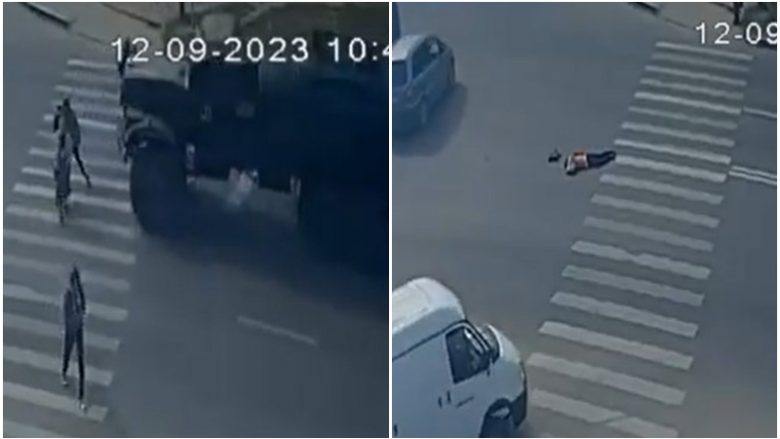 Rusët shkelin me kamion ukrainasen, largohen sikur nuk ka ndodhur asgjë – vajza vdes në vendin e ngjarjes