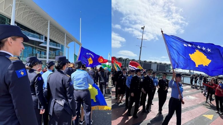 Policia e Kosovës parakalon në Paradën e Kombeve në Zelandë të Re