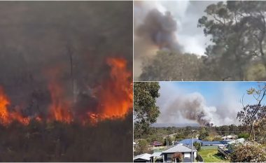 Banorëve të një qyteti në Australi u është thënë që të ‘largohen menjëherë’ pasi një zjarr që lëviz me shpejtësi po shkonte drejt njerëzve dhe pronave