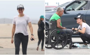 Jennifer Garner tregon anën e saj të butë me një burrë në karrocë