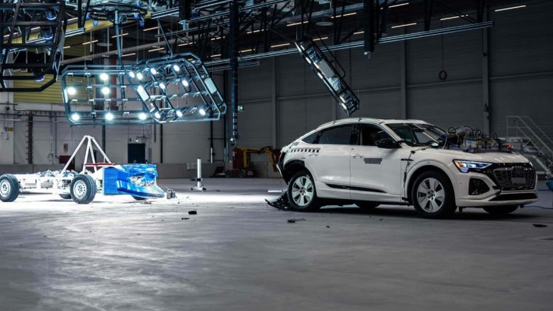 Audi hap objektin dhjetëra milionësh për testimin e përplasjeve