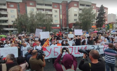 Protestë para Qeverisë së Maqedonisë për rastin në Klinikën e Onkologjisë