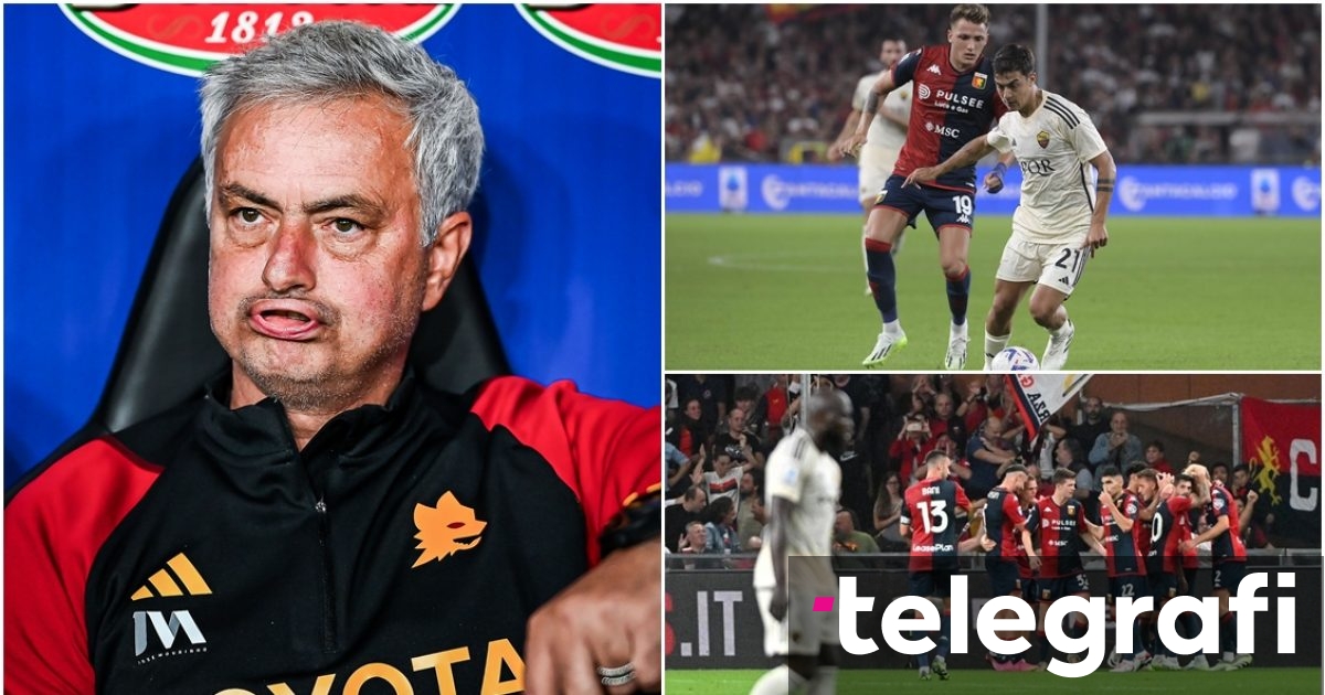 Jose Mourinho në telashe, Roma e tij shkatërrohet nga Genoa