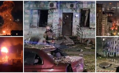 Ndërtesën e qendrës komanduese të ushtrisë ruse që u godit sot nga dronët kamikaz të ukrainasve, Putini e kishte vizituar disa herë  