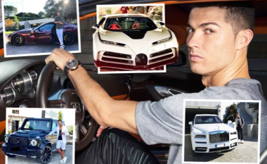 Nga Bugatti me vlerë 10 milionë euro deri tek Lamborghini Aventador – njihuni me koleksionin e makinave luksoze të Cristiano Ronaldos