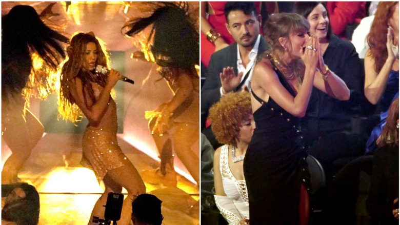 Reagimi i Taylor Swift ndaj performancës së Shakiras është një hit në rrjetet sociale saqë kolumbianes iu desh të përgjigjej