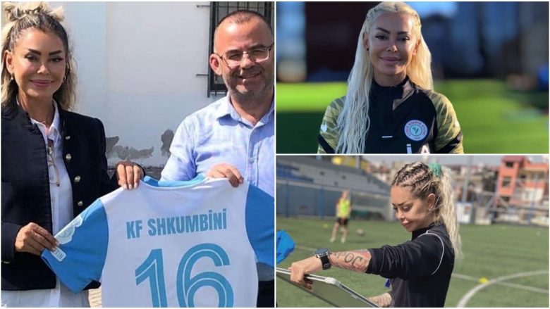 Klubi shqiptar i futbollit Shkumbini thyen tabunë, vendos në krye të skuadrës turken Ilknur Aktas
