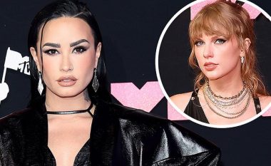 Taylor Swift dhe Demi Lovato lënë prapa “armiqësinë” e përfolur prej vitesh dhe i japin dashuri njëra-tjetrës në MTV VMA 2023