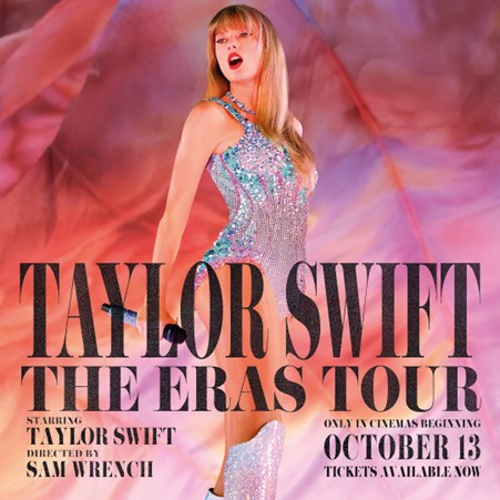 Ruani datën “Taylor Swift  – The Eras Tour” po vjen në Cineplexx më 13 tetor