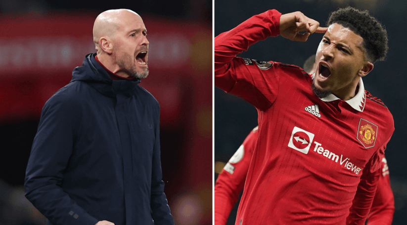 Duket se Sancho po i kalon muaj e fundit si lojtar i Man United – përplasje mes tij dhe Ten Hagut