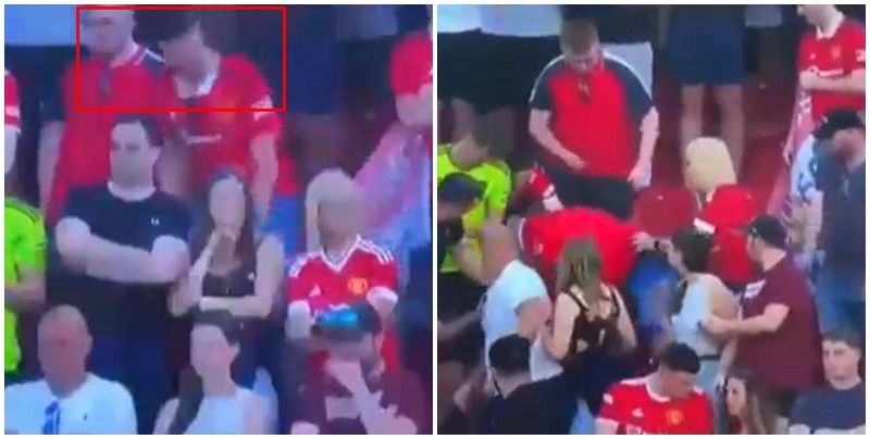 Tifozi i Man United humbi ndjenjat në disfatën e ekipit të tij ndaj Arsenalit