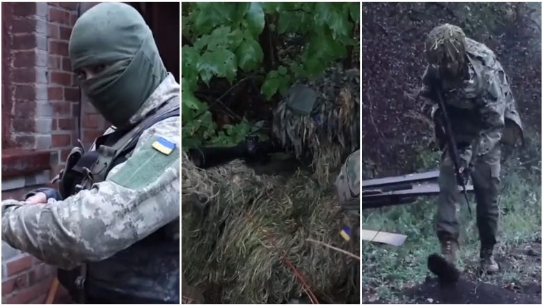 Si përgatiten snajperistët “Fantazmë” të Ukrainës drejt një misioni luftarak