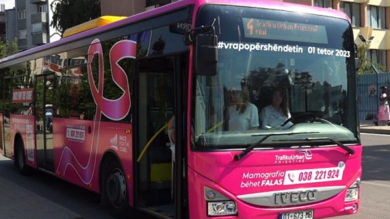 Gratë që bëjnë mamografinë do të udhëtojnë falas me Trafikun Urban gjatë muajit tetor