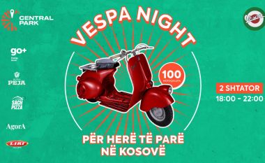 “Vespa Night në Central Park: Mbrëmje e magjishme, ushqim, pije dhe muzikë në të njëjtën kohë