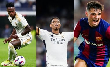 Nga Vinicius Jr te Bellingham dhe Pedri – 20 lojtarët më të vlefshëm në La Liga