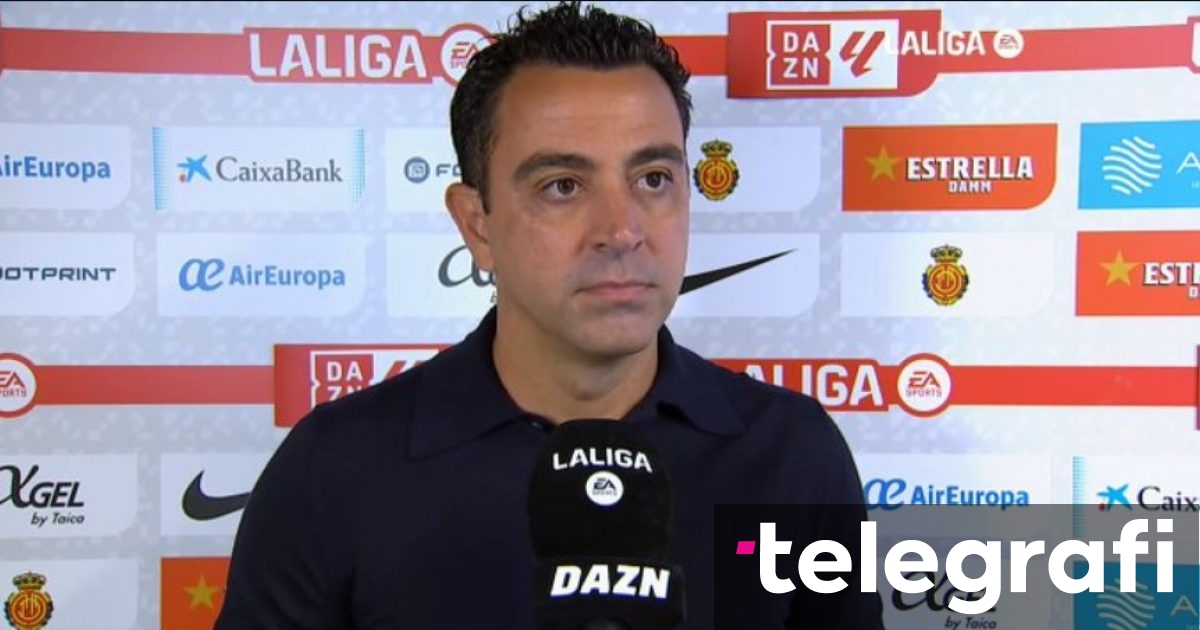 Xavi ankohet për ‘gabimin fëmijëror’ në barazimin ndaj Mallorcas