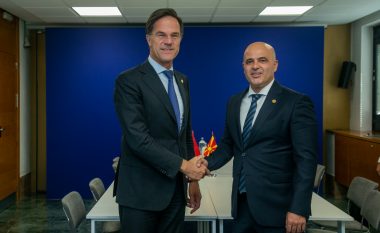 Kovaçevski – Rutte: Maqedonia e Veriut ka bërë shumë, duhet të bëjë hapin e fundit në rrugën drejt BE-së