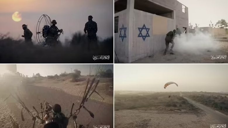 Militantët e Hamasit publikojnë videon që tregon sesi ishin stërvitur për të kryer sulmin mbi izraelitët