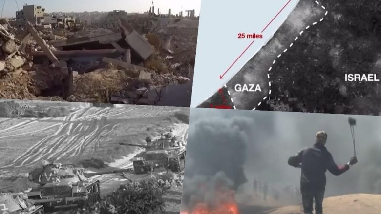Historia e përgjakshme e Rripit të Gazës në videon dyminutëshe të CNN