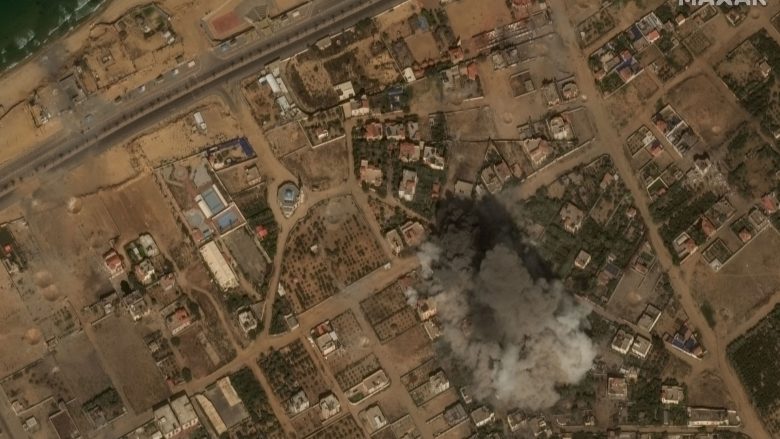 Imazhet satelitore tregojnë pasojat e sulmeve ajrore të izraelitëve në Gazë