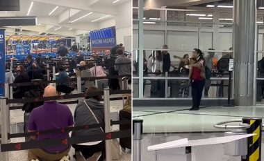 Theri me thikë tre persona në aeroportin e Atlantas, policia arreston të dyshuarën – publikohen pamjet e momentit kaotik