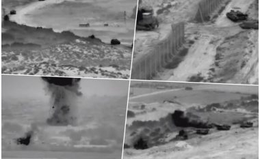 Izraelitët publikojnë pamjet kur tanket e tyre futen në Rripin e Gazës, IDF-ja thotë se pas operacionit janë rikthyer në territorin e Izraelit