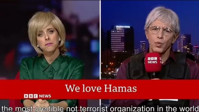 Raportim satirik, komedianët izraelitë tallen me BBC-në për mbulimin e ngjarjes së spitalit të bombarduar në Gazë