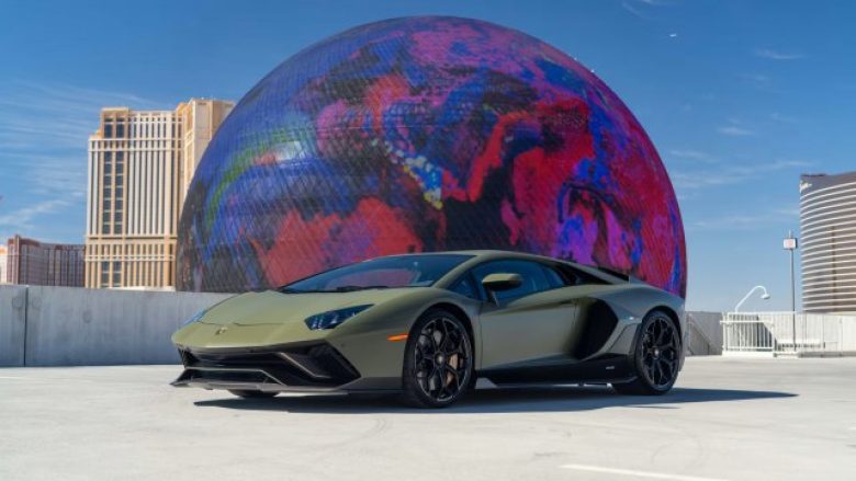 “Bisha” unike, Lamborghini Aventador LP 780-4 Ultimae me vetëm 156 kilometra do të dalë në ankand në Las Vegas