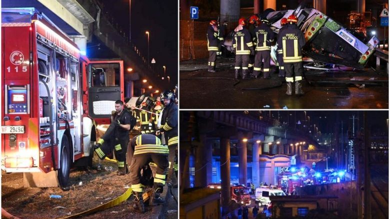 “Ka shumë të vdekur”, fjalët e para të zjarrfikësve që arritën në vendin ku u aksidentua autobusi në Venedik – që humbën jetën 21 persona