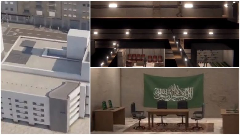 Si duket rrjeti nëntokësor brenda spitalit më të madh të Gazës, për të cilin thuhet se operon Hamas – publikohet videoja me animacion