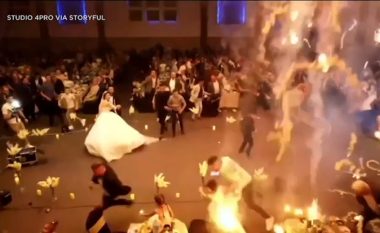 Shpëtuan, por thonë se janë “të vdekur brenda” – rrëfimi i nuses dhe dhëndrit, pas zjarrit brenda një salle dasmash që vrau mbi 100 njerëz në Irak