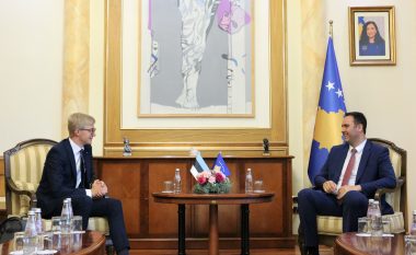 Konjufca dhe Enn Vaga diskutojnë për bashkëpunimin Kosovë-Estoni
