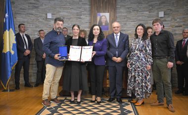 Osmani në Kroaci dekoron me Medalje Presidenciale Milan Shuflajn, Vinçenc Gjinin dhe Shime Deshpalin