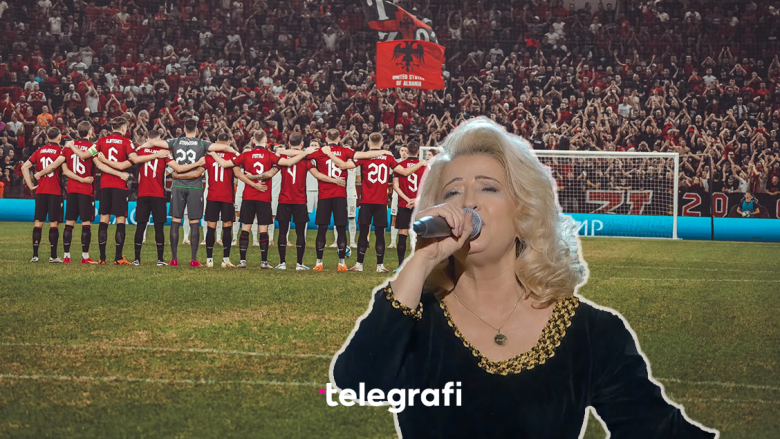 Shkurte Fejza elektrizon stadiumin Air Albania – “Mora fjalë” këndohet nga të gjithë