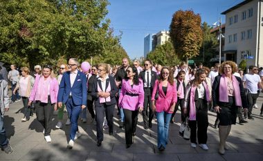 Osmani: Tetori rozë, muaj që shërben për ngritjen e vetëdijes për rrezikun e kancerit të gjirit