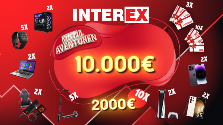Interex përmbyll aventurën me 10.000 euro cash