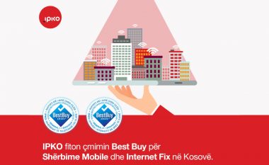 IPKO fiton çmimin Best Buy për Shërbime Mobile dhe Internet Fix në Kosovë