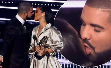Koreografja e Rihannas ia kthen ‘diss’-in Drake duke postuar një foto të reperit në tentativën e dështuar për të puthur këngëtaren në “MTV VMA”