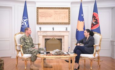 Osmani takoi Admiralin e NATO-s: Rritja e sigurisë nga KFOR-i përgjatë kufirit Kosovë-Serbi, e nevojshme për të parandaluar përsëritjen e sulmit të 24 shtatorit