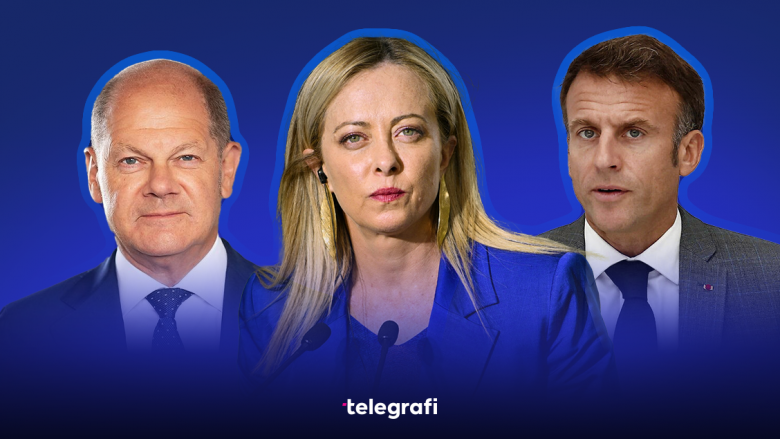 Scholz, Macron e Meloni takojnë së pari Kurtin e pastaj Vuçiqin – takimi nis në orën 14:00