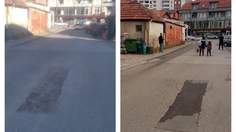 Komuna e Vushtrrisë rregullon problemin me gropa në rrugë pas ankesës së qytetarëve