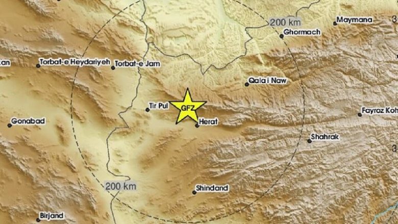 Tërmet në Afganistan, të paktën 14 të vdekur