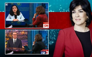 Gazetarja e CNN, Amanpour tregon pse intervistoi urgjentisht Osmanin dhe Vuçiqin