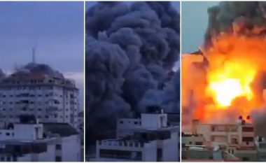 Izraeli “rrafshon” dy objekte të larta në Gaza – shpërthim i fuqishëm dëgjohet nga raketat dhe tym i zi i dendur mbërtheu zonën