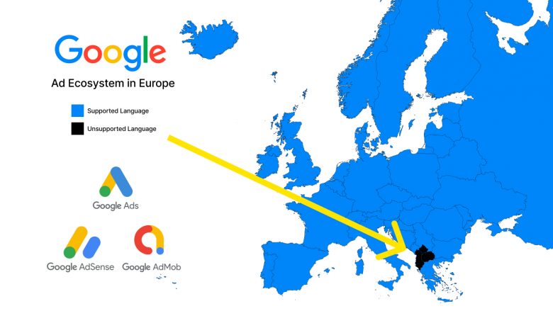 Google paditet në SHBA për diskriminim të Gjuhës Shqipe