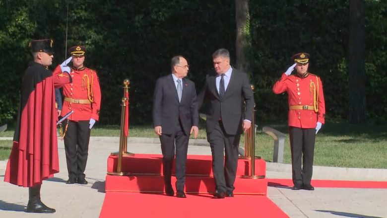 Presidenti kroat në Tiranë, Begaj pret në presidencë homologun Milanoviç