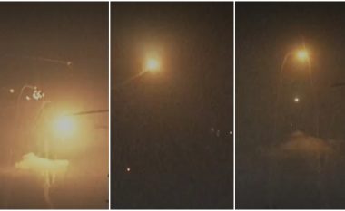Momenti kur “Kupola e Hekurt” e Izraelit shuan raketat e Hamasit që fluturonin mbi qytetin izraelit
